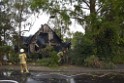 Grossfeuer Einfamilienhaus Siegburg Muehlengrabenstr P0873